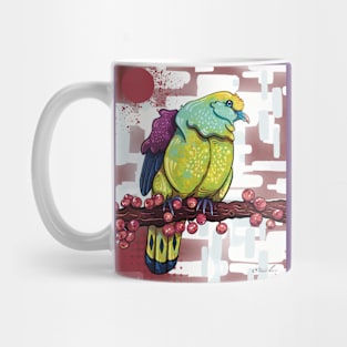 Whistling green pigeon Mug